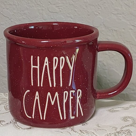 Rae Dunn Artisan Collection HAPPY CAMPER Coffee Mug - Picture 7 of 15